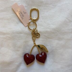 Victoria’s Secret Cherry Bag Charm Keychain